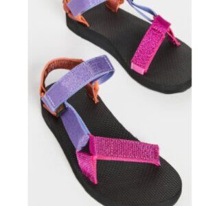 Teva Original Universal Sandals Metallic Pink Multi, Women's 8